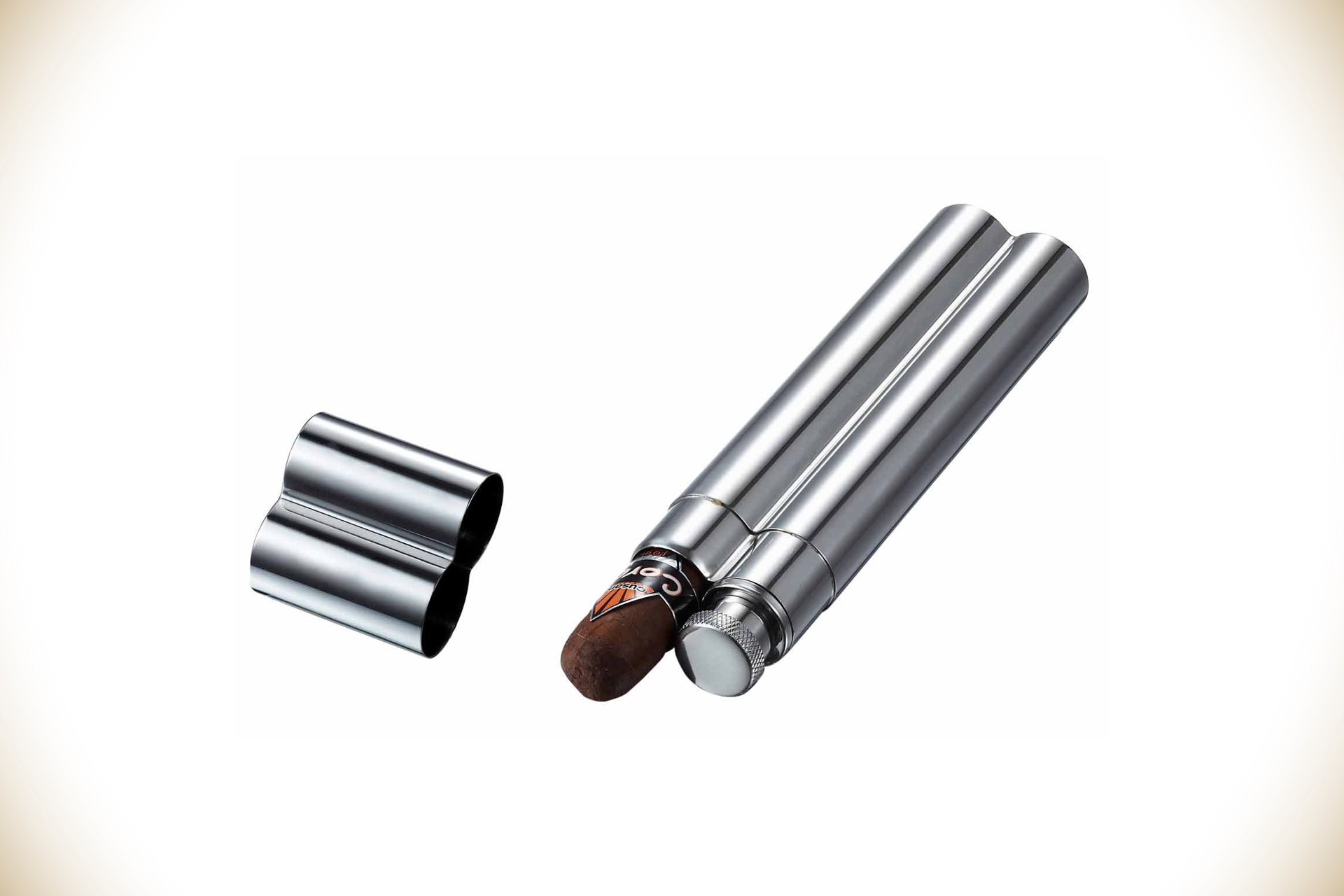 Visol Malamute Cigar Tube and Flask