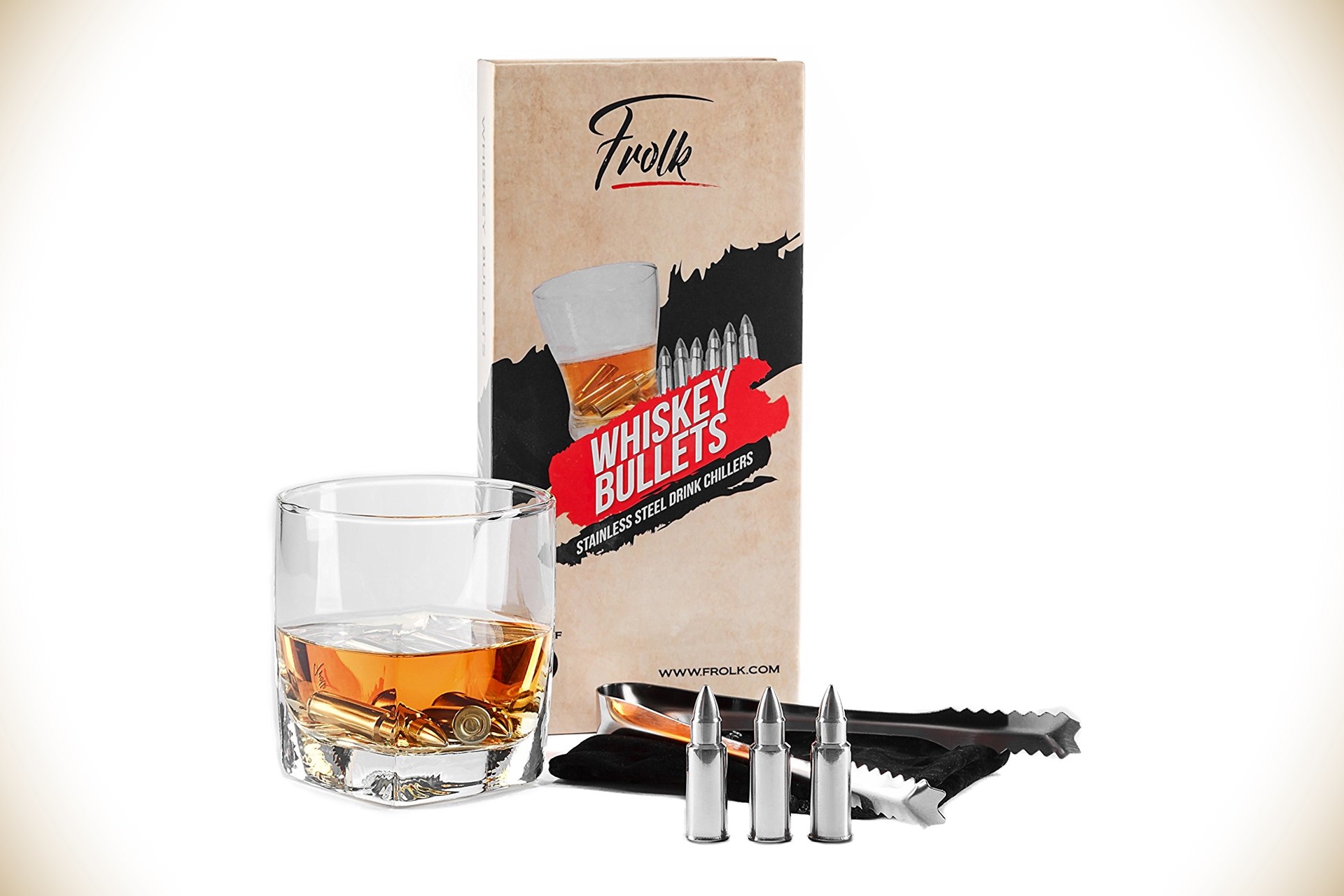 Frolk Bullet Shaped Whiskey Stones — view 4