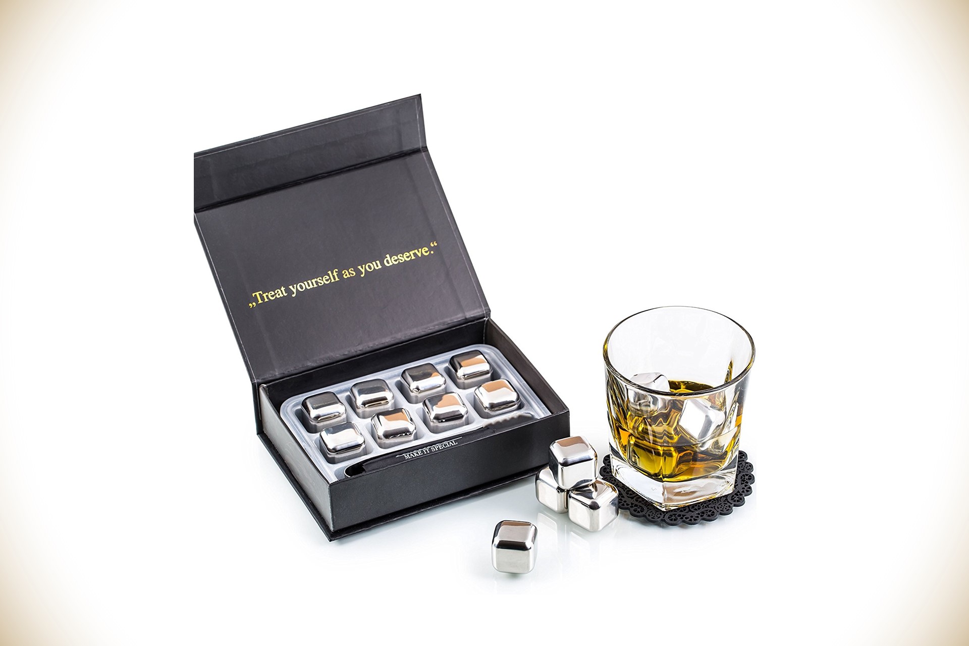 Stainless Steel Whiskey Stones Set