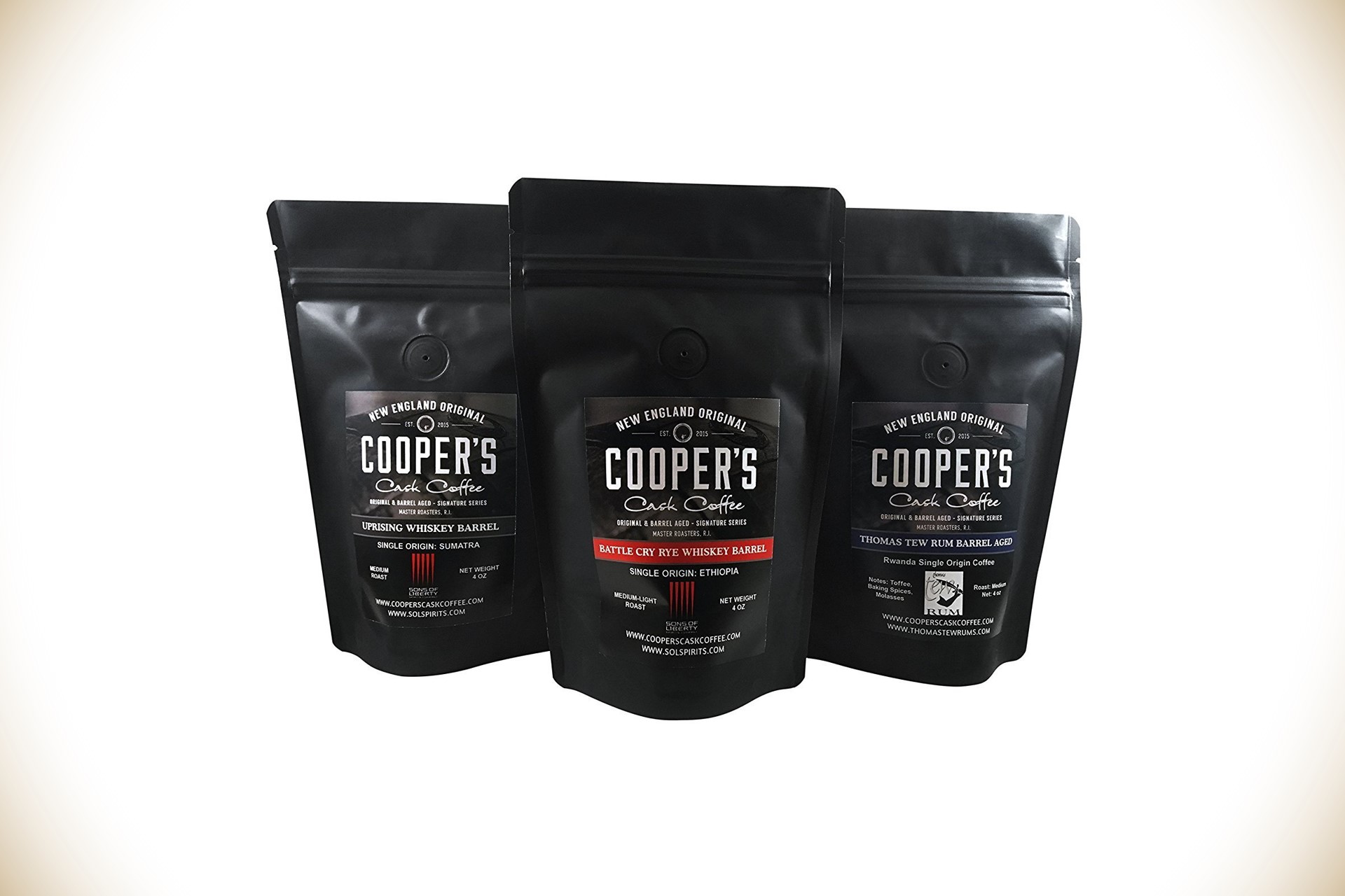 Whiskey & Rum Barrel Aged Coffee Set