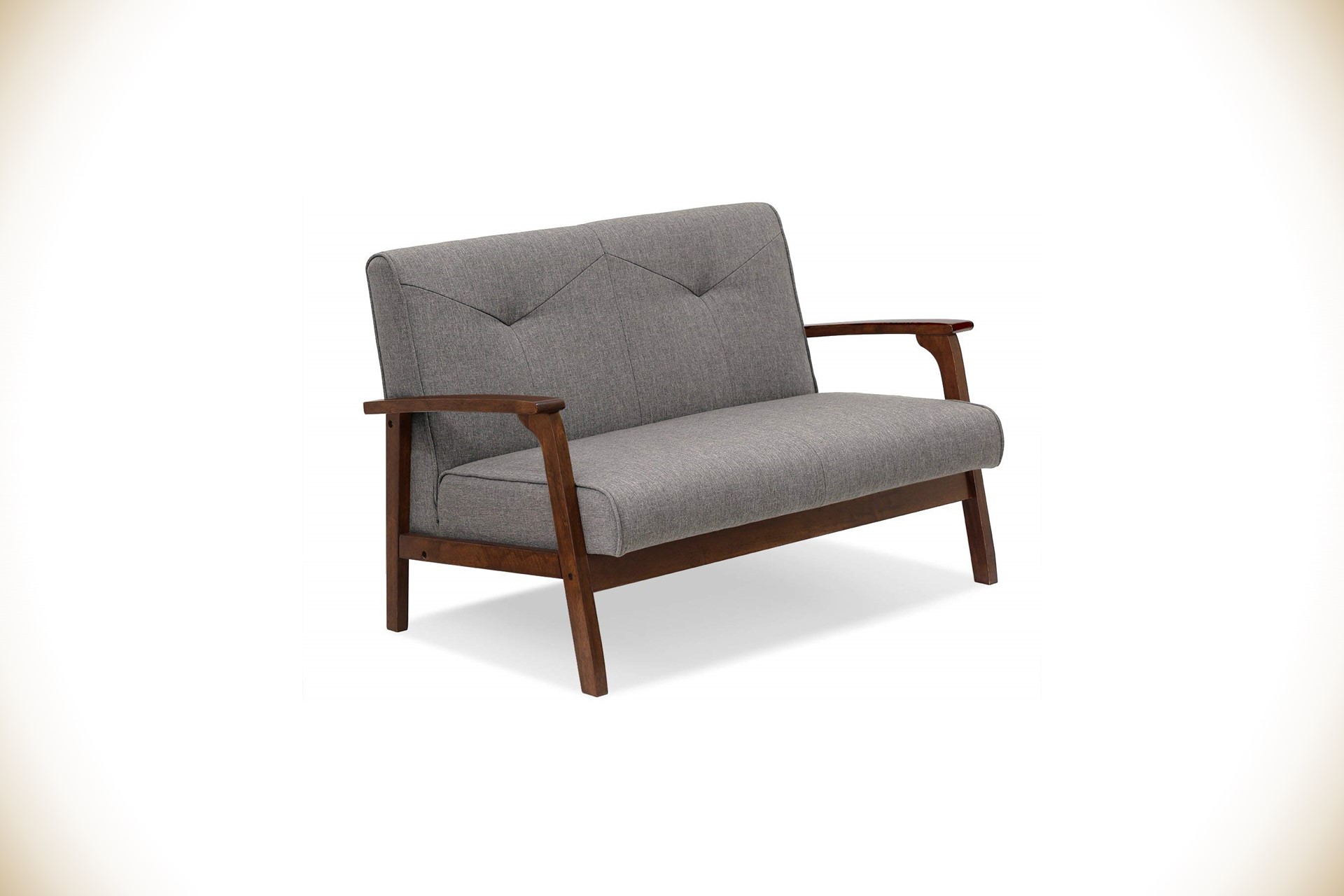Furinno Mid Century Vintage Loveseat